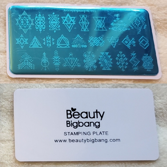 NEW - Bundle of 15 - Nail Art Stamping Plates + Stickers - Picture 7 of 11